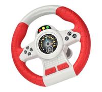 Kids Steering Wheel Simulator, Car Driving Steering Wheel Toy, Interactive Driving Simulation Wheels with Sound and Lights, Educational Pretend Play Drivings Toy for and Kids
