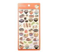 Kids Stickers - Durable Strong Adhesive Decorative Decals 3D Resin Cartoon Animal Sticker Set ideale per computer portatili Water, Bottles Party Favors Birthday Classroom | Rewards Scrapbooking