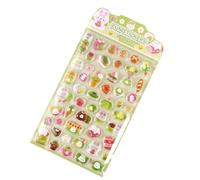 Kids Stickers Pack - Adhesive Decal Decorations, 3D Bubble Sticker Set with Bright Colors and Fun Shapes, Ideal for Laptops Party Birthday Classroom Activity Reward Prizes