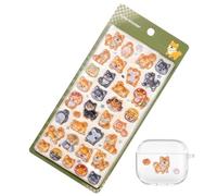 Kids Stickers - Strong Adhesive Decorative Decals, 3d Resin Animal Cartoon Style Sticker Sheet for Laptops Water Bottles Party, Birthday Classroom Activity Reward | Prizes Scrapbook Crafts Arts