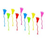Kids Sticky Toys - Sticky Feet For Kids | Stickyy Foot Toy, 10X Retractable Foot Novelty Amusements, Portable Elastic Pinching Game For Birthday Goodie Bag Stuffers, Classroom And Prizes