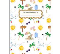 Kids Story Journal Travel Edition - Draw and Write Notebook for Summer Trips, Vacation, Road Trips, and Family Adventures