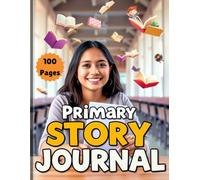 Kids’ Story Writing Journal | Lined & Blank Pages for Writing & Drawing: 100 Pages to Encourage Imaginative Storytelling & Handwriting Practice