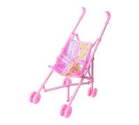 Kids Stroller - Baby Doll Stroller, Foldable Doll Pram For Pretend Play, Pretend Play Toy For Toddler, Interactive Child-Safe Baby DollS StrollerS Toy Bedroom, Family, Gathering, Kindergarten