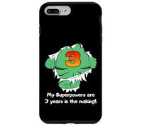 Kids Superhero Birthday Gift For 3 Year Old Custodia per iPhone 7 Plus/8 Plus