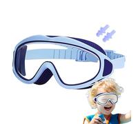 Kids Swim Goggles, Waterproof Pool Glasses, Anti-Fog Uv Protection, Leakproof Soft Seal Design, Swimming Eyewear, Ideal for Children Ages 2-16, Sports Beach Activities, 16x6.5cm