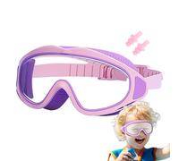 Kids Swim Goggles, Waterproof Pool Glasses, Anti-Fog Uv Protection, Leakproof Soft Seal Design, Swimming Eyewear, Ideal for Children Ages 2-16, Sports Beach Activities, 16x6.5cm