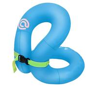 Kids Swim Ring, Inflatable Floating Swim Vest, Compact Heavy Duty Lightweight Air Bag Surround Water Trainer Tube for Sports, Boating, Beach, School Pool Class and Vacation, Safety Design, Blue