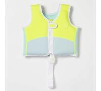 Kids Swimming Vest with Neoprene, Secure Front Zip Adjustable Safety Strap for Swimming Learning Training Pool Beach Water Sports, Water Confidence Building Gear