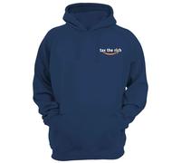 Kids Tax The Rich Parody Felpa con cappuccio - Felpa divertente con slogan politico - Felpa unisex con scritta in grassetto, Marina Militare, 7 Years