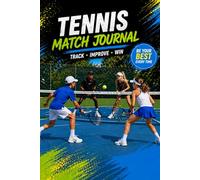 Kids Tennis Match Journal: Logbook record of matches