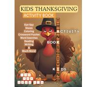 Kids Thanksgiving Activity Book