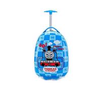 Kids Thomas Peep Trolley School Bag 16 Inch Wheeled Backpack Hard Shell Rolling Backpack for Boys