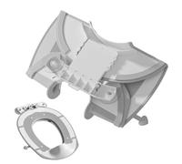 Kids Toilet Seat, Foldable Anti Slip Potty Training Toilet Seat