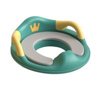 Kids Toilet Seat With Handle - Non-slip Potty Trainer | 37x34x10cm Potty Training Seat For Kids | Anti Stick Detachable Toilet Trainer And Accessories For Home, Travelling, Camping, Bathroom