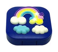 Kids Tooth Holder - Rainbow Lost Tooth Case, Cloud Teeth Keepsake Storage Box, Cute Nursery Memory Organizer | Adorable Tooths Fairy Souvenir Holder For Girls Boys Childhood Milestones