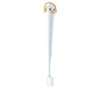 Kids Toothbrush - 8inch Soft Bristle Brush | Pp Tpr Handle - Gentle Children Toothbrush with Cute Duck Design and Ultra Soft Bristles for Safe Gum Care and Fun Daily Teeth Cleaning at Home Travel or S