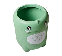Kids Trash Can, Cute Dinosaur Mini Garbage Bin to Your Small Rooms, Large Capacity Waste Organizer Basket for Apartment, Living Room, Kitchen, Under Desk, Nursery, or Study Table, 30x22x16cm