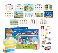Kids Travel Sensory, Preschool, Sensory Activity Book, Kids Educational Activities, Travel Activity Workbook, Learning Workbook , Preschool Sensory Book, Educational , Travel