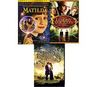 Kids Triple Fantasy Movie Pack Princess Bride/Lemony Snicket's Series of Unfortunate Events & Matilda Classic Family DVD