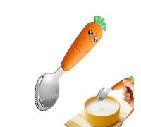 Kids Utensils Set - Non-Slip Heat Resistant Carrot Cutlery, Sturdy Metal Forks, Fun Design Safe Use, Tableware Accessory for Boys Girls Children Nursery Kitchen, Utensil Set f