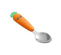 Kids Utensils - Stainless Steel Non Slip Short Handle | Metal Kids Spoon Set | Versatile Food Service Equipment & Supplies | For Boys Girls Home Kitchen Picnic Camping Feeding Eating
