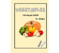 Kids Vegetables Coloring Book