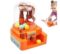 Kids Vending Machine, Claw Toy Dispenser, 5.12x4.69x3.86 Inches Small Arcade Game, Interactive Candy Grabber for Fine Motor Play in Classroom Boys Girls Students And Teens