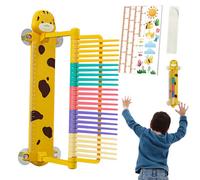 Kids Vertical Jump Trainer - ABS, Height Adjustable Design, High Jump Test Stick, Accurate Measurement | Educational Fitness Tool, Adjustable Jumps Tool, Children Fitness Equipment For Indoor, Outdoor