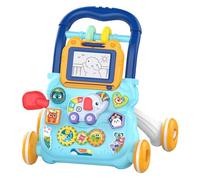 Kids Walker Toy, Walker with Wheels Sit to Stand Learning
