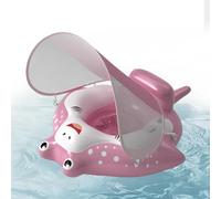 Kids Water Float - Piscina Training Equipment, 70 x 57 cm Kids Floating Canopy for Swimming, Sun Protection Tool, Pool Float Piece with Removable UPF 50 Shade, Water Safety Tool for Paddling and