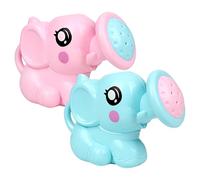 Kids Watering Can, Elephant Watering Pot, PP Interactive Toy Pitcher, for Gardening Fun with Succulents, Lawn, Yard, Balcony, Bath, Beach, Home, Family Travel, 14.5x5.5x9cm