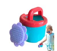 Kids Watering Can Mini Handheld Sunflower Design Small Outdoor Plants Lightweight Garden Tool Cute Gardening Toy Preschool Boys Girls Backyard Play Childrens Shaped Tiny For Children T