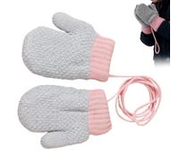 Kids Winter Gloves - Comfortable With Anti Loss String | Toddler Winter Snow Plush Gloves | Warm Mittens For Boys Girls Baby Preschoolers | Outdoor Yard Backyard Play, Skiing, Skating, Cold Weather