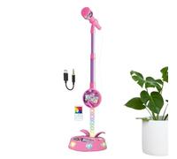 Kids Wireless Microphone - Adjustable Stand with Portable Singing Toy Set
