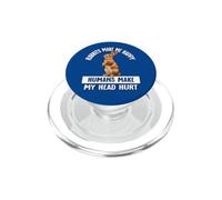 Kids Womens Humans Hurt My Head Bunny Rabbits Make Me Happy PopSockets PopGrip per MagSafe