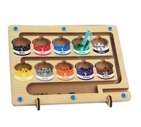 Kids Wooden Magnetic Counting Operation Color Classification Shift Game Educational Toys