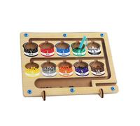 Kids Wooden Magnetic Counting Operation Color Classification Shift Game Educational Toys
