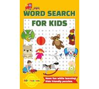 Kids Word Search Book: Word searches with easy to read print for kids to learn while having fun, problem solving and more | 6x9 inches, 110 pages | ... … Gift for vacations, Holiday and Free time.