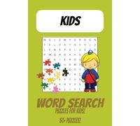 Kids Word Search Puzzle Book: Word Searches with Easy to Read Print about Colors, Shapes, Animals and More | 6x9 inches, 110 pages | 50+ Puzzles ... Gift for Vacations, Holidays and Free Times