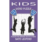 Kids Word Search Puzzle Book: Word Searches with Easy to Read Print about Kids, Child, Children and more | 6x9 inches, 110 pages |50+ Puzzles … Gifts for Vacations, Holidays and Free Times