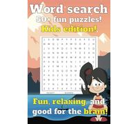 KIDS wordsearch puzzle book: Kids wordsearch puzzle book, 50+ puzzles, braintrainer, improve cognitive skills