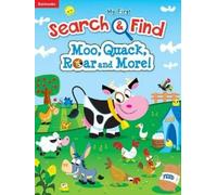 Kidsbooks Publishing Jo My First Search & Find: Moo, Quack, R (Libro di cartone)