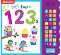 Kidsbooks Publishing Samantha 27-Button Sound Book Let's Le (Libro di cartone)