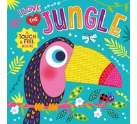 Kidsbooks Publishing Sar I Love the Jungle (Touch & Feel Boar (Libro di cartone)