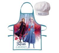 kidslicensing WD21501, grembiule Bambina, Azul, Mediano