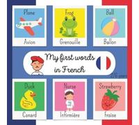 Kidslovebooks My First Words in French (Tascabile)