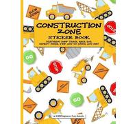 Kidsspace Construction Zone Sticker Book (a Kidsspace Fun Book) (Tascabile)