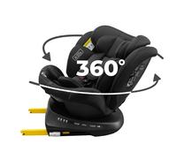 KidsZone Seggiolino Auto 0-36 kg Isofix Girevole Gruppo 0/1/2/3 40-150 cm i Size
