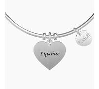 Bracciale Donna KIDULT LIGABUE 731570 Acciaio METTI IN CIRCOLO IL TUO AMORE F.P.